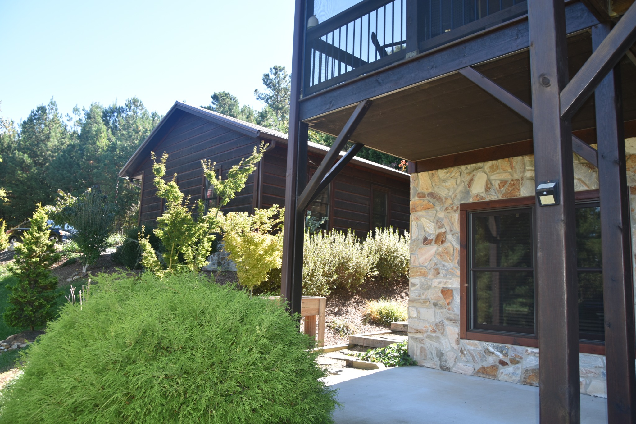 Outdoor space for four-season living